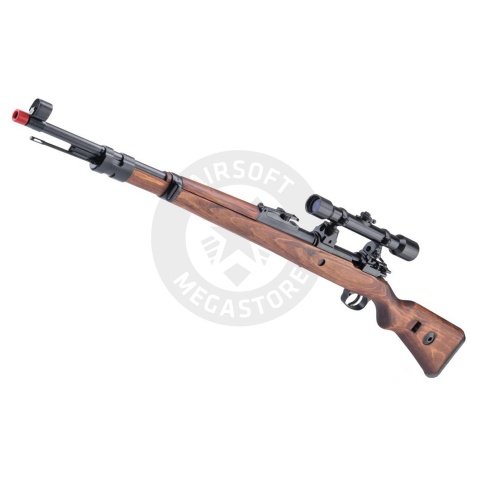 ARES Karabiner 98K Deluxe Spring Powered Bolt Action Airsoft Rifle - (Wood)