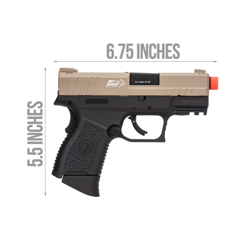 ICS BLE XPD Compact Personal Defender Pistol (Tan/Black)