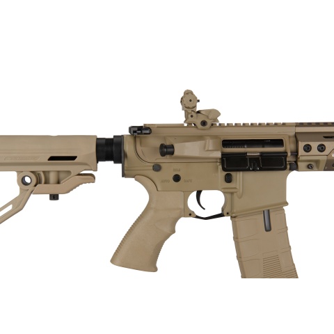 ICS CXP-HOP MTR (Rear Wired) Keymod AEG Rifle (Tan)