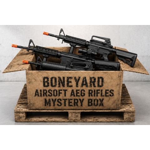 Boneyard Airsoft AEG Rifle Mystery Box - 1 Boneyard Rifle