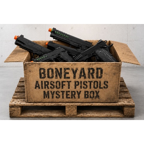 Boneyard Airsoft Gas Pistol Mystery Box - 1 Boneyard Pistol