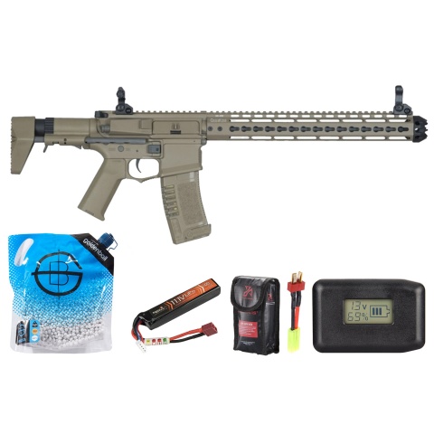 Ares Amoeba Gen5 AM-016 M4 Airsoft Aeg With Octarms 13.5
