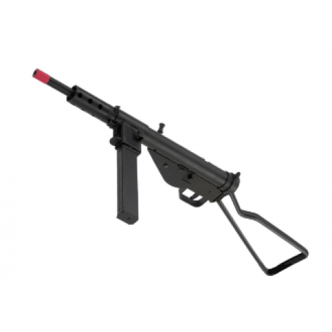 WELL -  STEN MKII Submachine Gun Miniature Model 1:3 Scale Replica - (Color: Black)