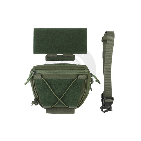 Tactical Vest Drop Pouch Equipment With Shoulder Strap Quick Release Rail