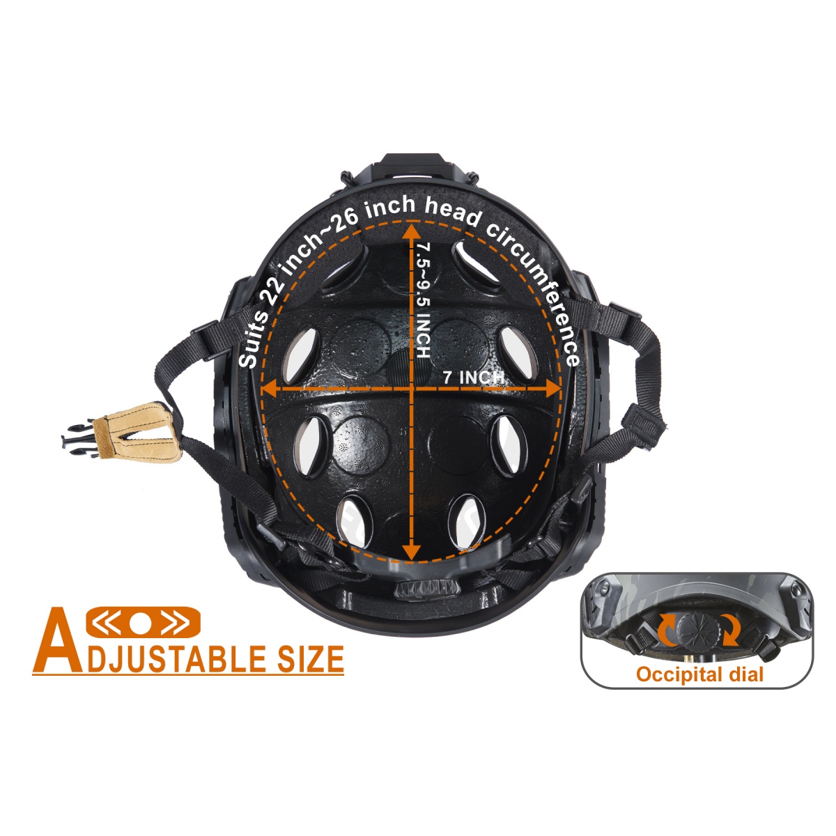 thumbnail image 2 of Accessories FMA Tactical Suspension Chin Extender Buckle Strap 2 of 14