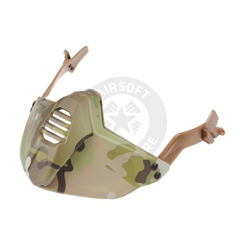 FMA Fast SF Tactical Helmet w/ Half Mask Attachment