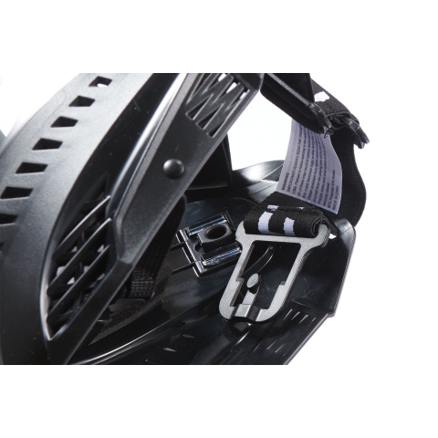 Lancer Tactical Full Face Airsoft Mask with Visor (Color: Black)