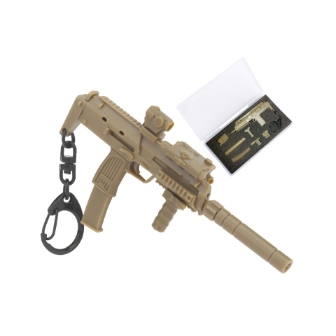 Lancer Tactical SMG Gun Model Key Chain