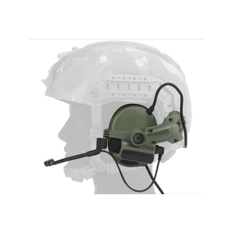 Airsoft C5 Tactical Communication Headset For Helmets