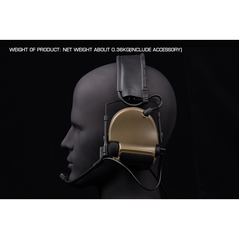 Airsoft C5 Tactical Communication Headset