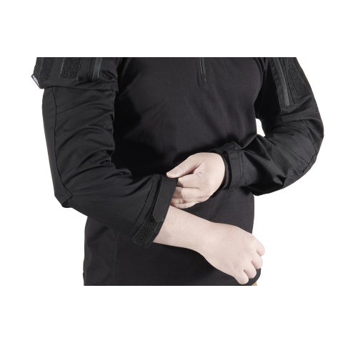 Lancer Tactical Gen4 Combat BDU Airsoft Shirt - (Black)