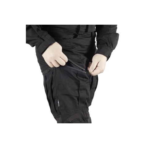Lancer Tactical Gen4 Combat BDU Airsoft Pants - (Black)