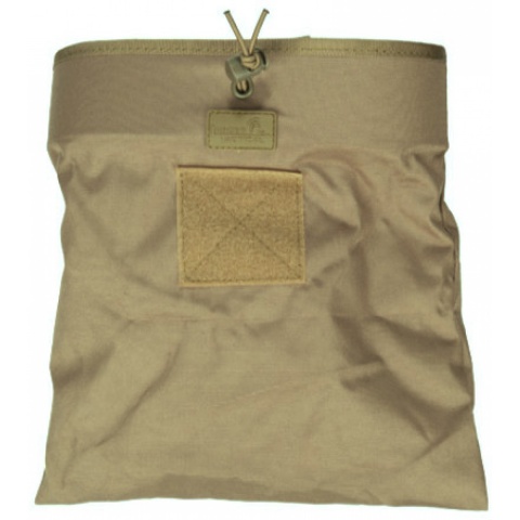 Lancer Tactical Foldable Mountable Dump Pouch (1000D Nylon) - TAN