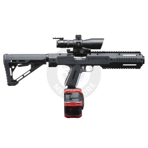 Lancer Tactical Carbine Conversion Kit for 1911/MUE Series GBB- BLACK