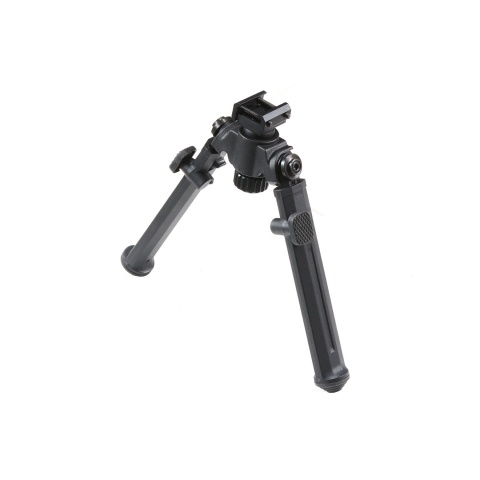 Lancer Tactical Full Metal Tactical Bipod for Picatinny Accessory Rails (Color: Black)