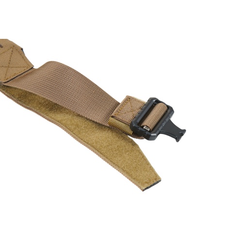 Lancer Tactical Laser Cut Hook & Loop Inner/Outer Tactial Belt System - (Tan)