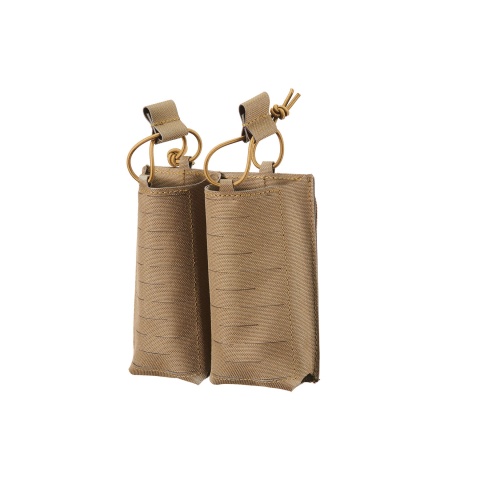 Lancer Tactical Laser Cut Double AR PMAG/AK Open Top Mag Pouch