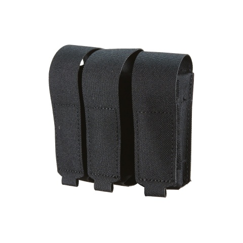 Lancer Tactical Laser Cut Triple Pistol Magazine Pouch with Flap Cover