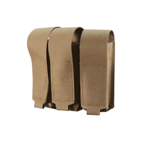 Lancer Tactical Laser Cut Triple Pistol Magazine Pouch with Flap Cover