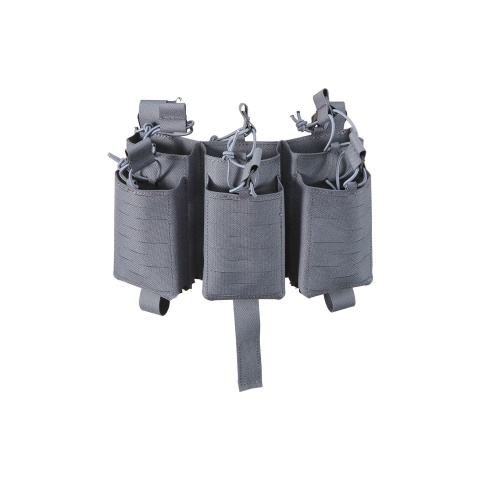 Lancer Tactical Buckle Up Laser Cut 6 Slot AR Magazine Pouches