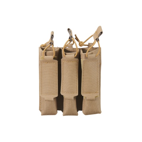 Lancer Tactical Laser Cut Triple SMG Open Top Mag Pouch