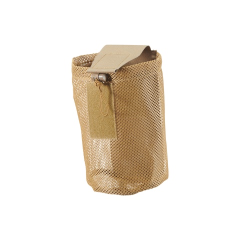 Lancer Tactical Laser Cut Mesh Foldable Dump Pouch for MOLLE Panels and Belts