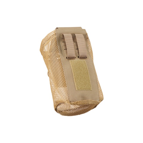 Lancer Tactical Laser Cut Mesh Foldable Dump Pouch for MOLLE Panels and Belts