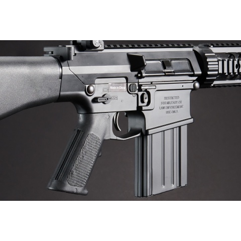 Classic Army Full Metal AR014M AEG SR-25 Airsoft Rifle - (Black)