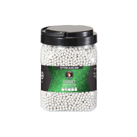 Lancer Tactical 10000 Round Streamline Competition Grade Outdoor BBs - (White)
