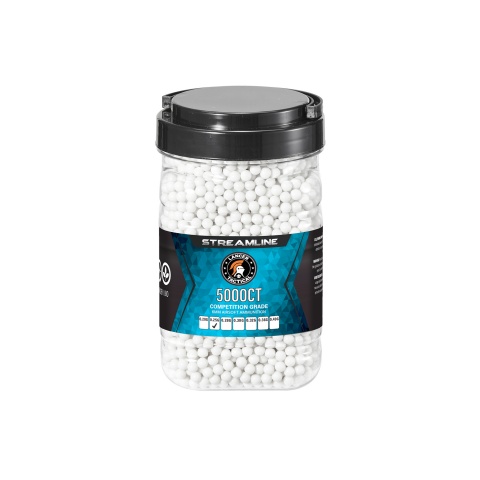 Lancer Tactical 5000 Round Streamline Competition Grade Outdoor Tracer BBs - (Green)