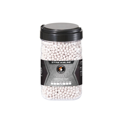 Lancer Tactical 5000 Round Streamline Competition Grade BBs - (White)
