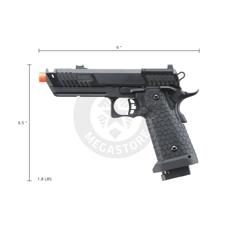 KLI Hicapa Baba Yaga 2 CO2 Blowback Airsoft Pistol - (Black)