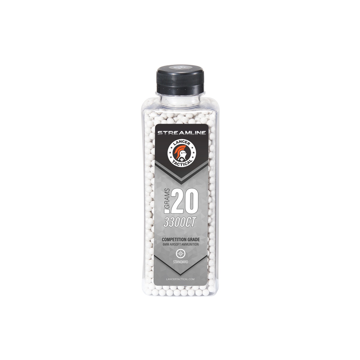 thumbnail image 2 of Lancer Tactical Streamline Competition Grade Airsoft BBS 0.25g-0.32g-Made In Taiwan, BBs - Canada 2 of 13
