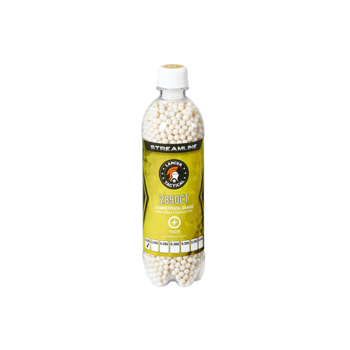 thumbnail image 2 of Lancer Tactical Streamline Competition Grade Airsoft BBS 0.25g-0.32g-Made In Taiwan, BBs - Canada 2 of 13