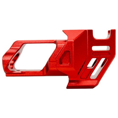 CTM TAC AAP-01 FUKU-2 CNC Aluminum Baby Shark Cutout Compensator with 14mm Adapter for FUKU-2 Long Version GBB Pistols