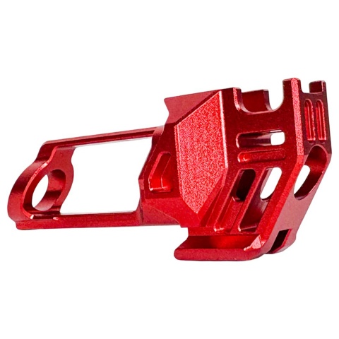 CTM TAC AAP-01 FUKU-2 CNC Aluminum Shark Cutout Compensator with 14mm Adapter for FUKU-2 Long Version GBB Pistols