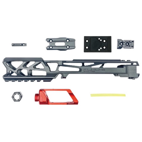 CTM TAC AAP-01/C FUKU-2 CNC Skeleton Upper Aluminum Kit for GBB Airsoft Pistols