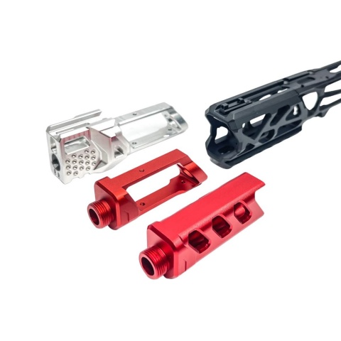 CTM TAC AAP-01/C FUKU-2 CNC Skeleton Upper Aluminum Kit for GBB Airsoft Pistols