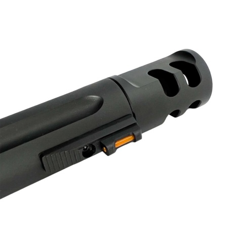 CTM TAC 14mm CCW Compensator Type-A - (Black/Silver)