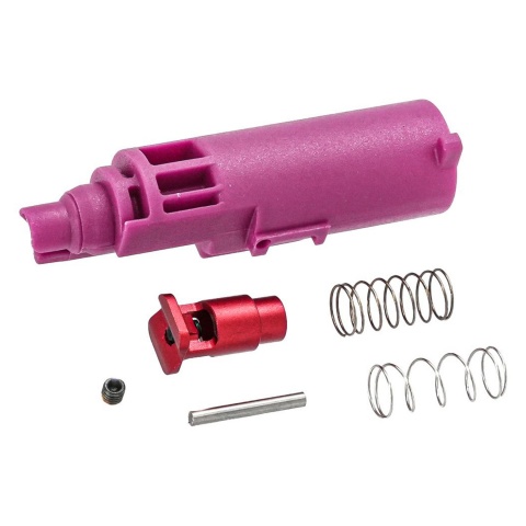 CTM Airsoft Enhanced Nozzle Set for Tokyo Marui TM Hi-Capa GBBP Series with Adjustable Power Valve - (Purple)