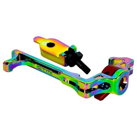 CTM CNC Aluminum Reaper Side Charging Handle Selector Switch Kit for AAP-01 GBB Pistols