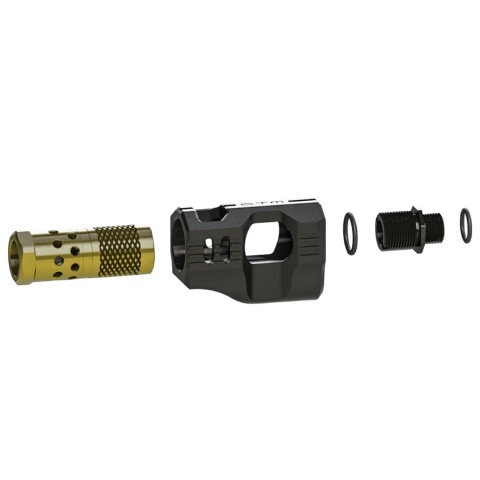 CTM CNC HI-Capa Compensator w/ 11mm to 14mm CCW Adapter