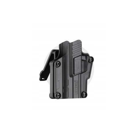 Cytac MEGA-FIT Hard Shell Holster for Airsoft Pistols - (Black)