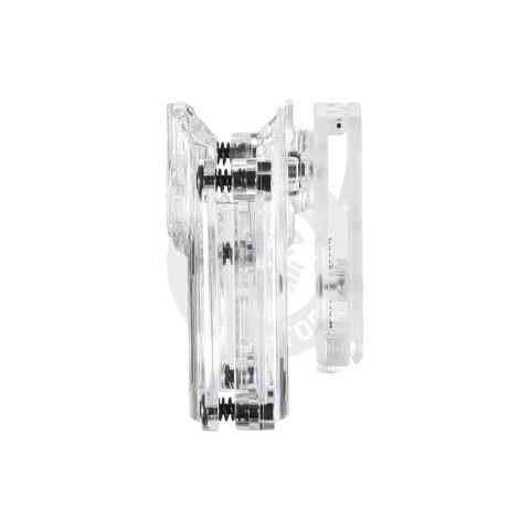 Cytac Transparent Mega-fit Holster with belt clip - (Clear)