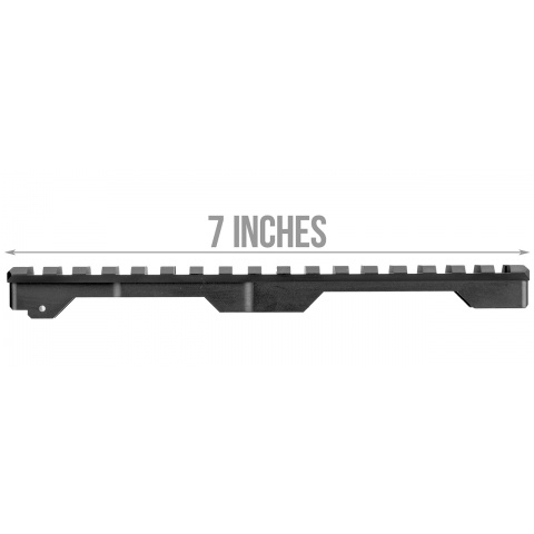 Picatinny Rail Mount for Kar 98k WWII Rifle (Black)