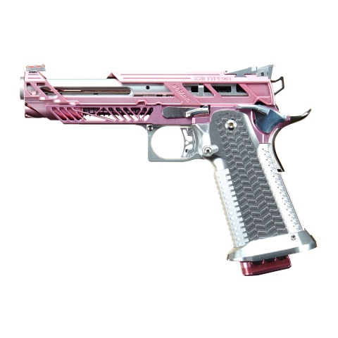 Custom Chibiusa - 5.1 Hi-Capa Gas Blowback Pistol - (Silver/Pink)