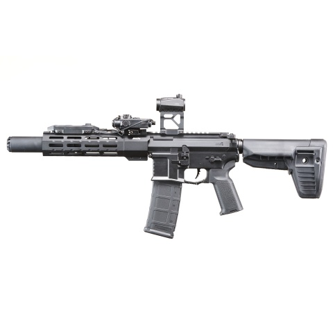 Custom Oracle - MAYO GANG MGC4 MK3 FULL METAL M4 AEG W/ ETU AIRSOFT RIFLE (BLACK)