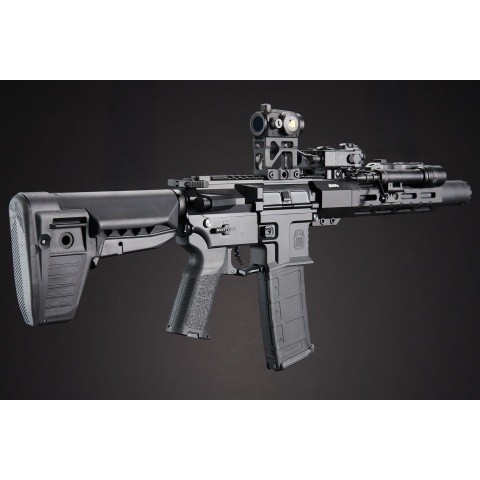 Custom Oracle - MAYO GANG MGC4 MK3 FULL METAL M4 AEG W/ ETU AIRSOFT RIFLE (BLACK)