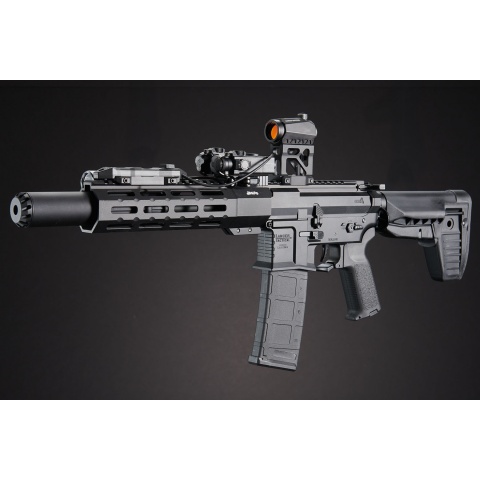 Custom Oracle - MAYO GANG MGC4 MK3 FULL METAL M4 AEG W/ ETU AIRSOFT RIFLE (BLACK)