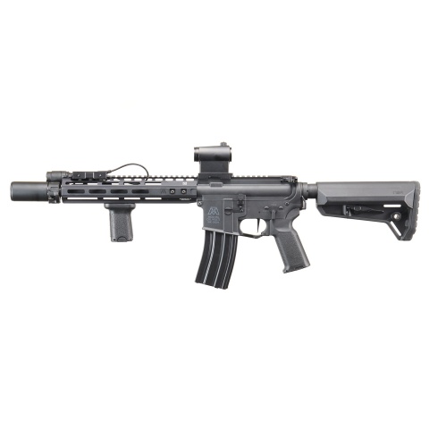 Custom Abraxas - BG Defense Type-A MK2 10' AEG Rifle by Lancer Tactical - (Black)